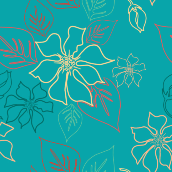 free vector Vector flowers background material and practical